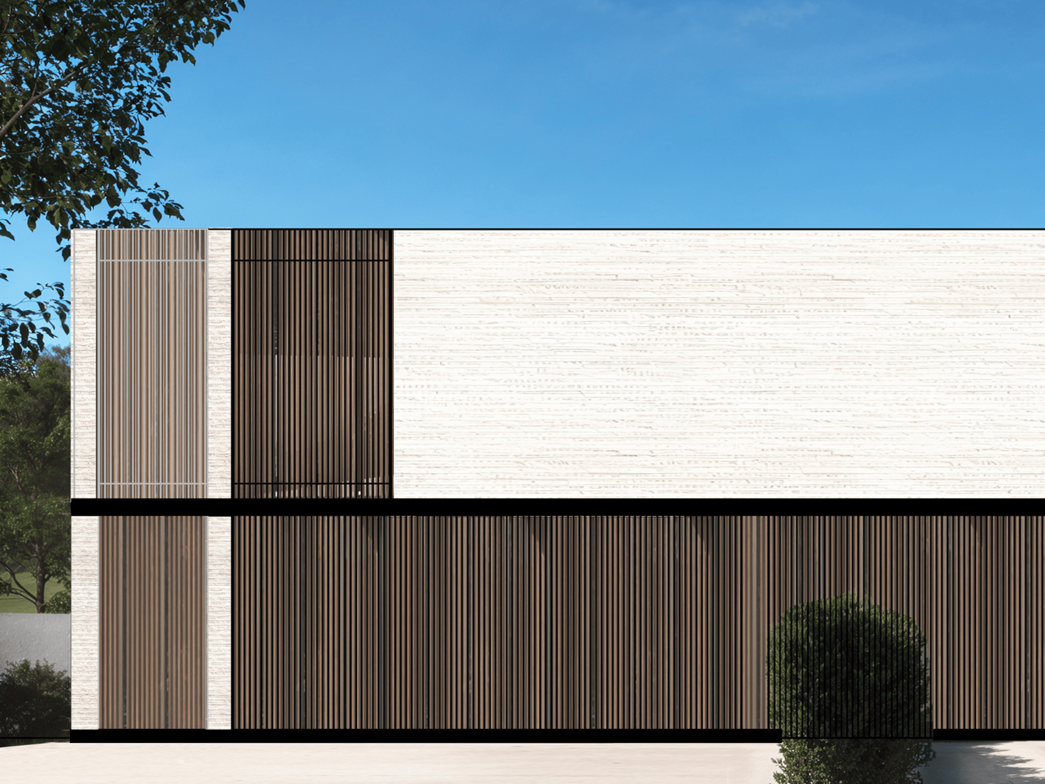 Obra nueva en Roda de Ter · Viviendas pareadas BAC 2 con diseño contemporáneo, jardín privado, eficiencia energética, aerotermia y suelo radiante. Promoción boutique de Mudita Barcelona.