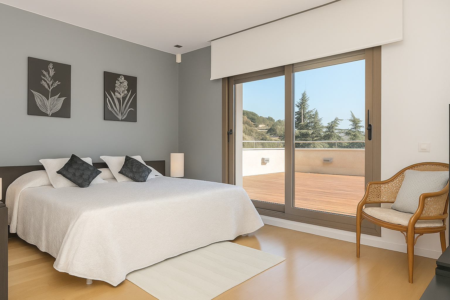 Casa contemporánea con piscina y jardín en Cardedeu – Inmobiliaria boutique Mudita Barcelona.