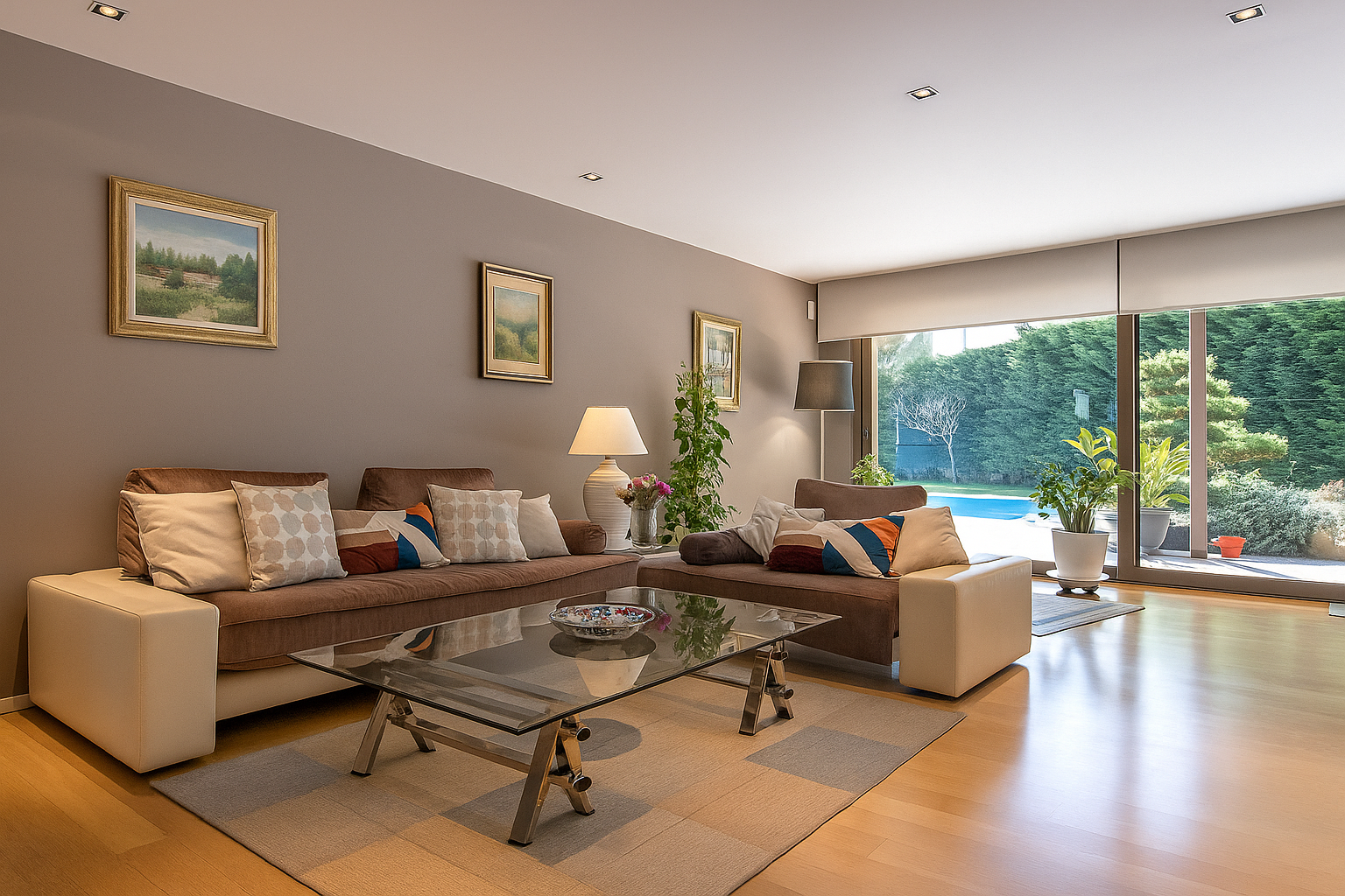 Casa contemporánea con piscina y jardín en Cardedeu – Inmobiliaria boutique Mudita Barcelona.