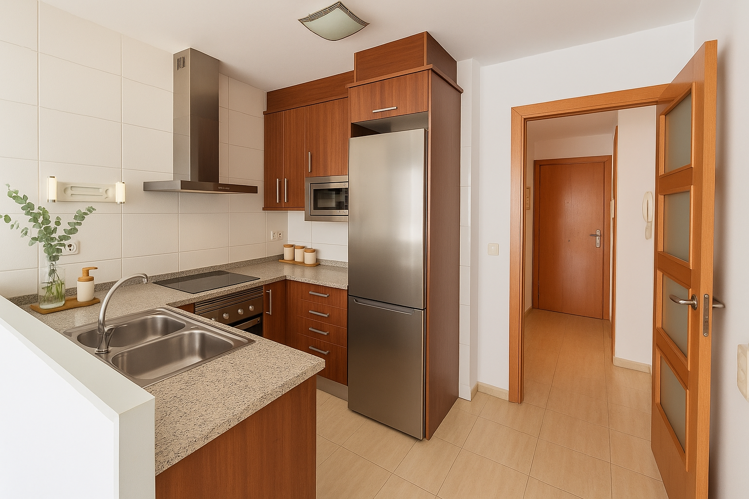 Apartamento con terraza y luz natural en el Eixample de Mataró | Mudità Barcelona – Inmobiliaria boutique especializada en propiedades con alma y nuevo lujo inmobiliario