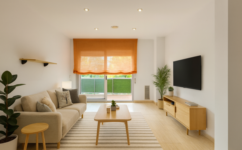 Apartamento con terraza y luz natural en el Eixample de Mataró | Mudità Barcelona – Inmobiliaria boutique especializada en propiedades con alma y nuevo lujo inmobiliario