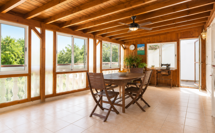 Casa en venta en Les Ginesteres Argentona con parcela, jardín, porche cerrado y espacio anexo