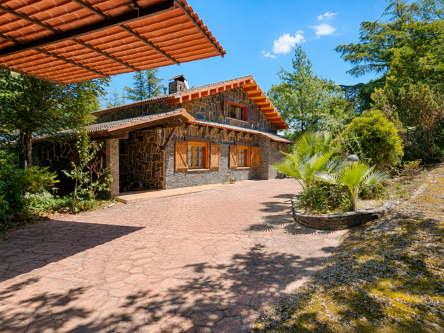 Refugio de piedra en Boscos del Montnegre rodeado de naturaleza, Sant Celoni (Barcelona)