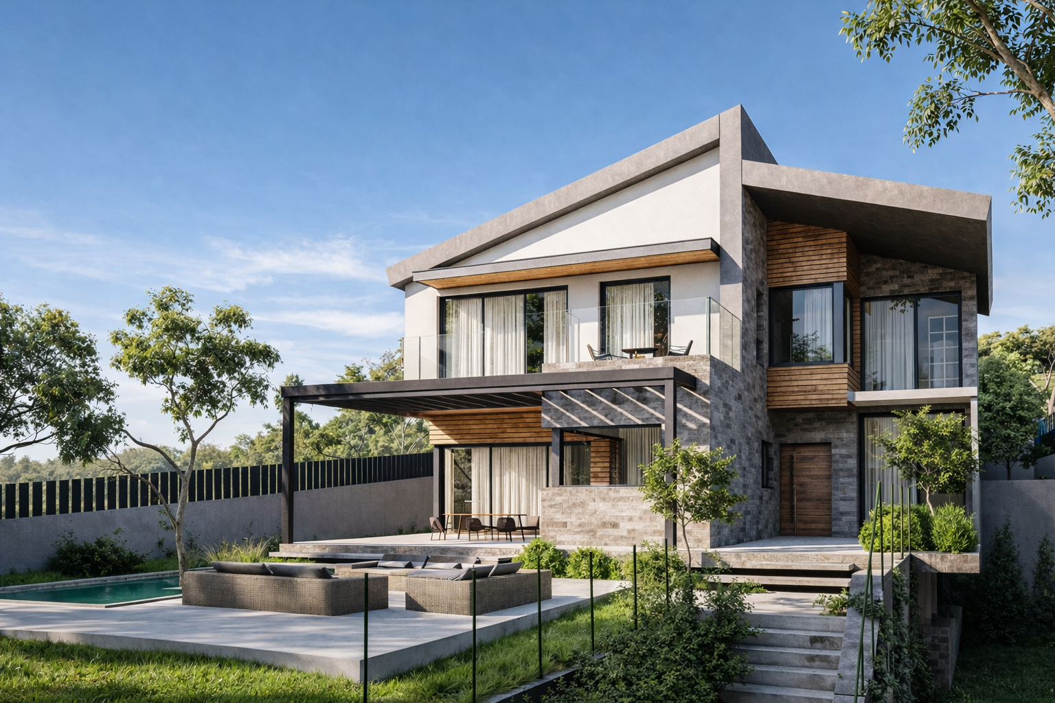 Terreno urbano en Campins con vistas abiertas al Montseny y al Montnegre, entorno residencial y parcela prácticamente plana.