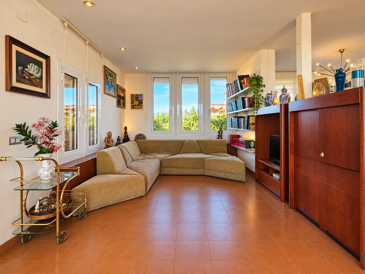 Salón de la casa en venta en Lliçà d’Amunt